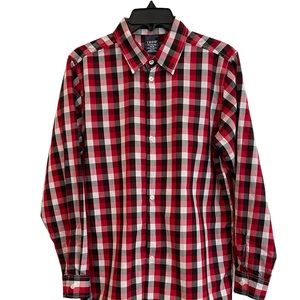 Izod Extra Large plaid long sleeve top shirt